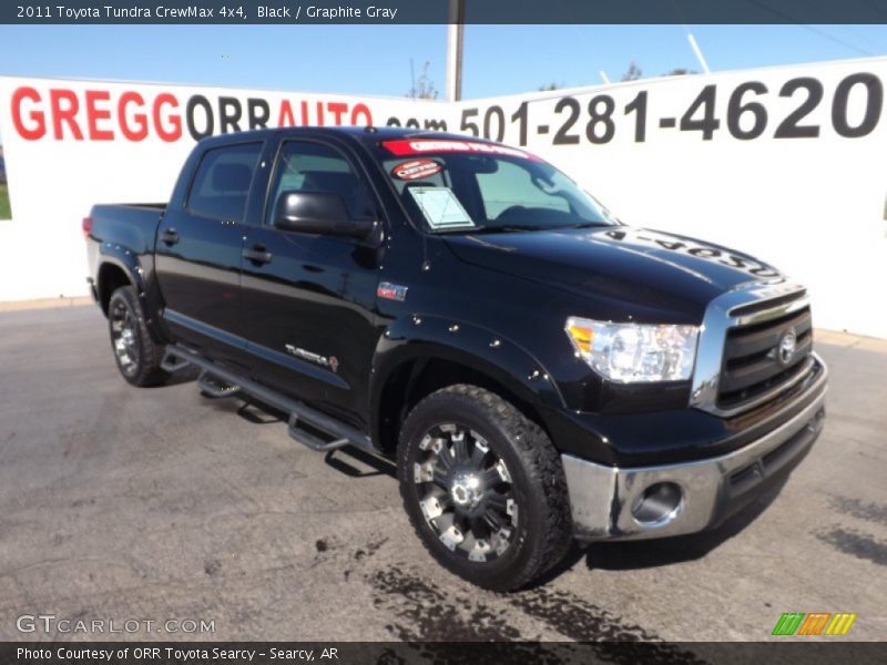 Black / Graphite Gray 2011 Toyota Tundra CrewMax 4x4