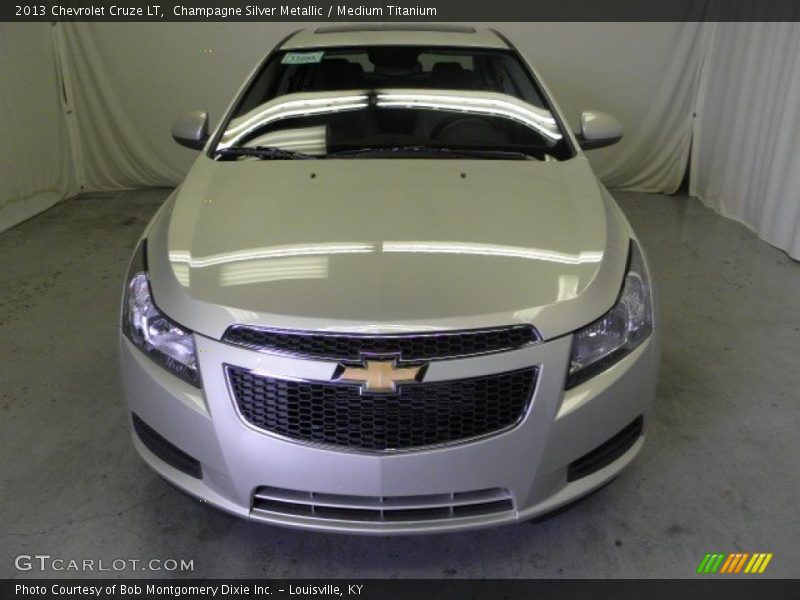 Champagne Silver Metallic / Medium Titanium 2013 Chevrolet Cruze LT