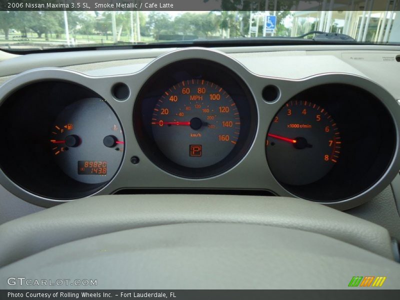 Smoke Metallic / Cafe Latte 2006 Nissan Maxima 3.5 SL