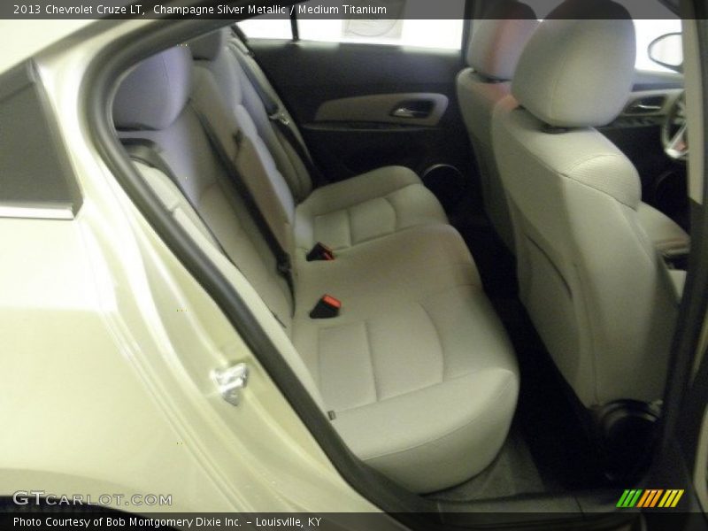 Champagne Silver Metallic / Medium Titanium 2013 Chevrolet Cruze LT