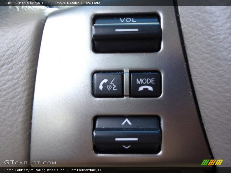 Smoke Metallic / Cafe Latte 2006 Nissan Maxima 3.5 SL