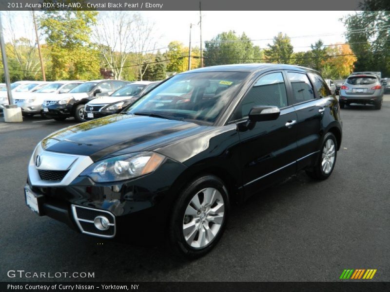 Crystal Black Pearl / Ebony 2011 Acura RDX SH-AWD