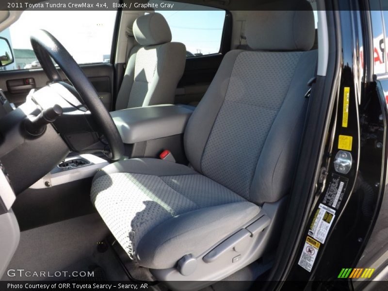 Black / Graphite Gray 2011 Toyota Tundra CrewMax 4x4