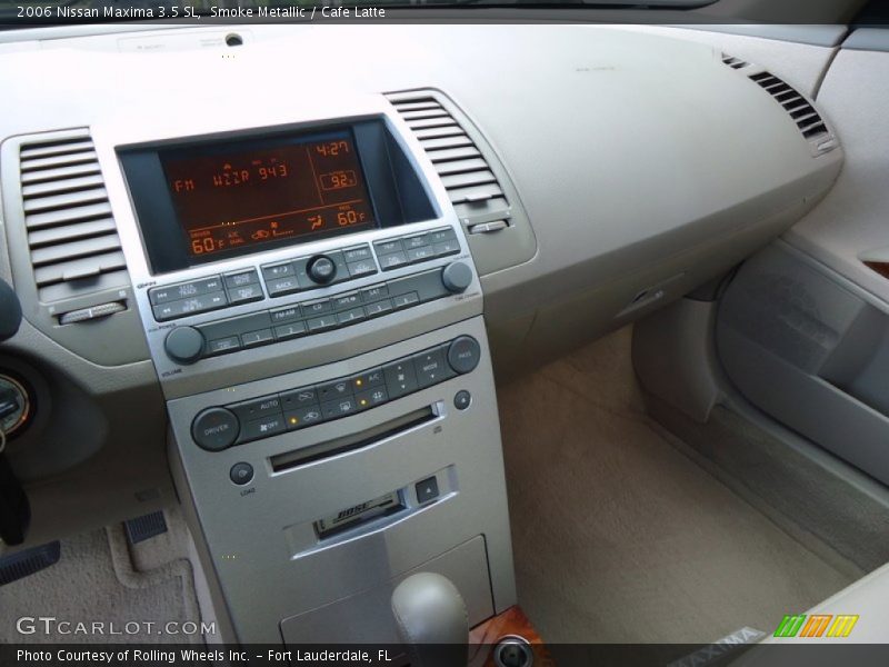 Smoke Metallic / Cafe Latte 2006 Nissan Maxima 3.5 SL