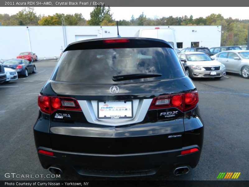 Crystal Black Pearl / Ebony 2011 Acura RDX SH-AWD