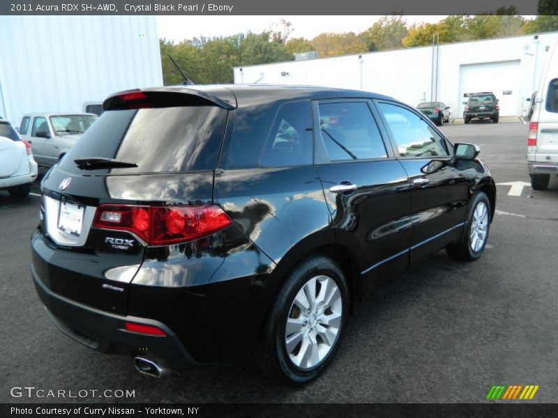 Crystal Black Pearl / Ebony 2011 Acura RDX SH-AWD