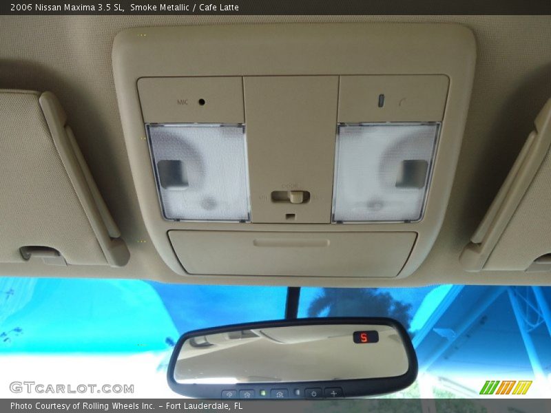 Smoke Metallic / Cafe Latte 2006 Nissan Maxima 3.5 SL