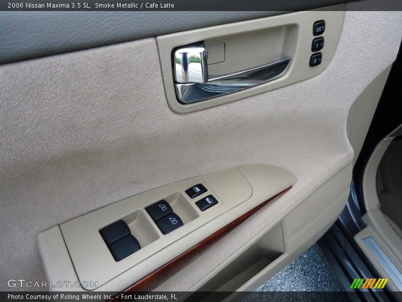 Smoke Metallic / Cafe Latte 2006 Nissan Maxima 3.5 SL