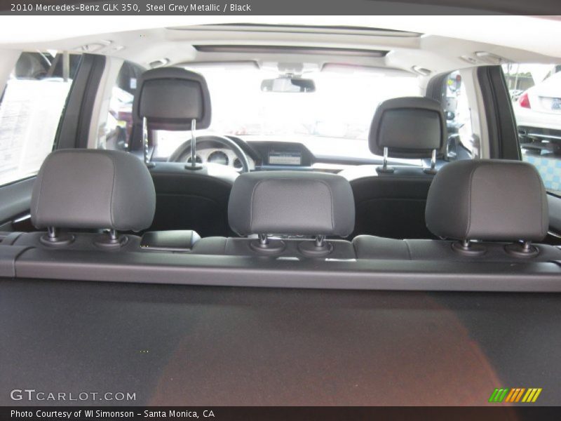 Steel Grey Metallic / Black 2010 Mercedes-Benz GLK 350