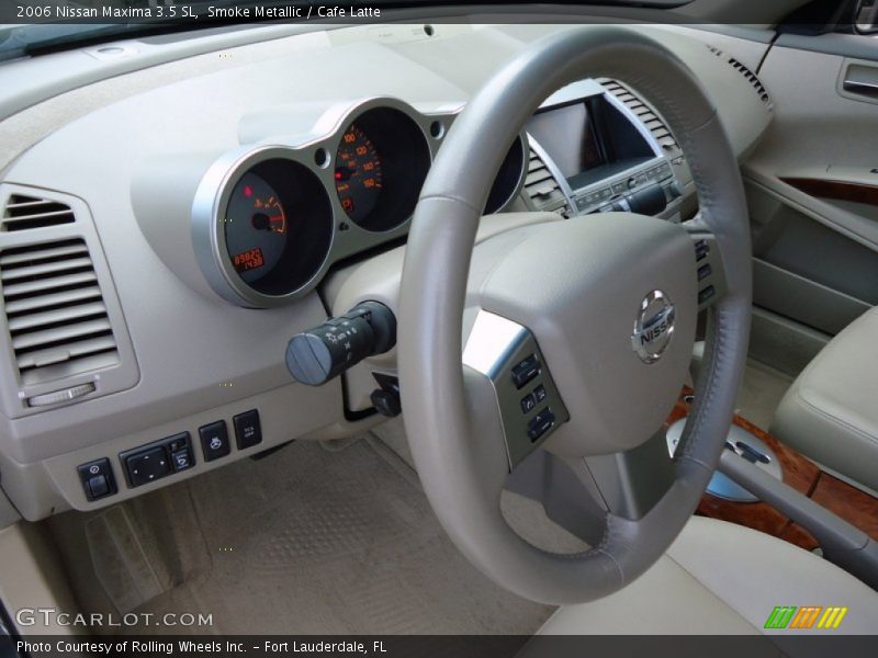  2006 Maxima 3.5 SL Cafe Latte Interior