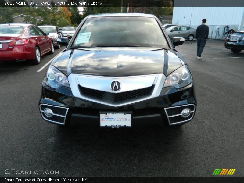 Crystal Black Pearl / Ebony 2011 Acura RDX SH-AWD