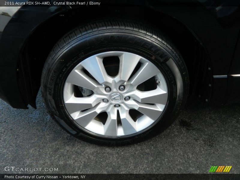 Crystal Black Pearl / Ebony 2011 Acura RDX SH-AWD
