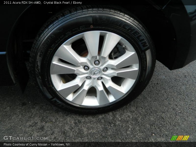 Crystal Black Pearl / Ebony 2011 Acura RDX SH-AWD