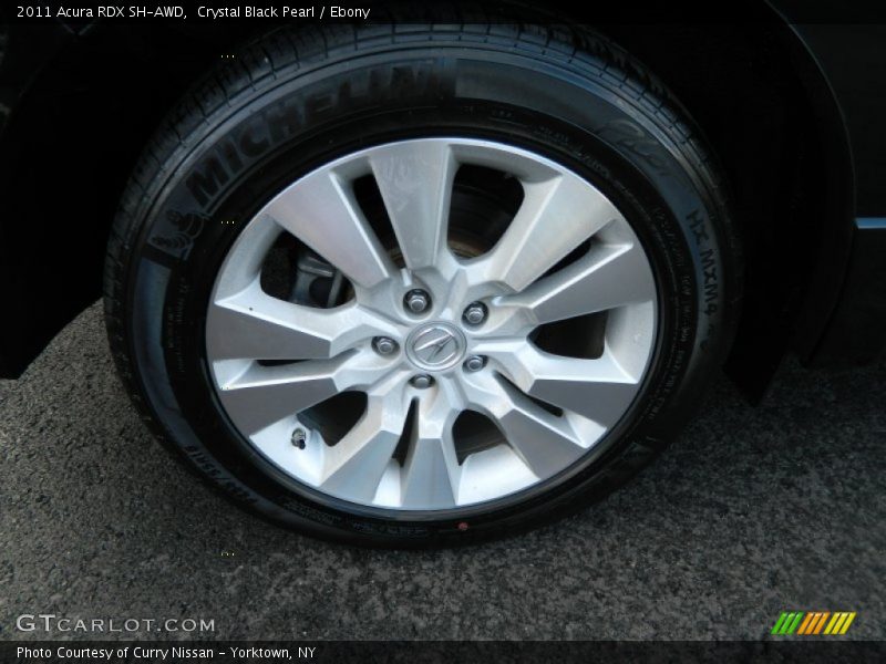 Crystal Black Pearl / Ebony 2011 Acura RDX SH-AWD