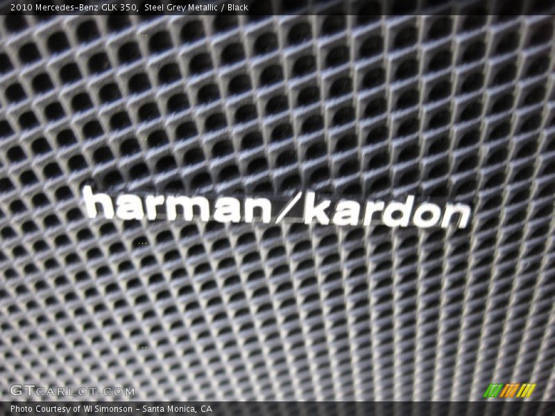 Steel Grey Metallic / Black 2010 Mercedes-Benz GLK 350