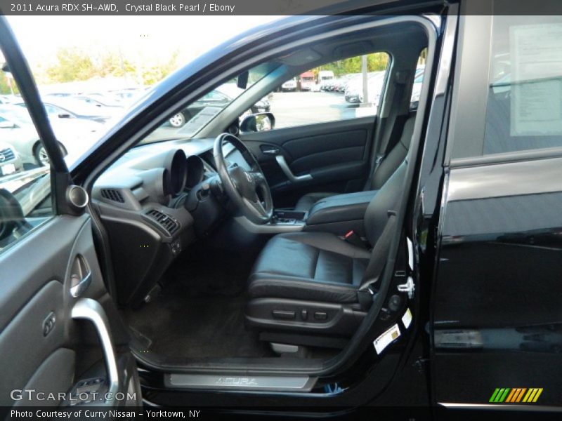 Crystal Black Pearl / Ebony 2011 Acura RDX SH-AWD
