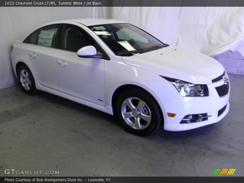 Summit White / Jet Black 2013 Chevrolet Cruze LT/RS