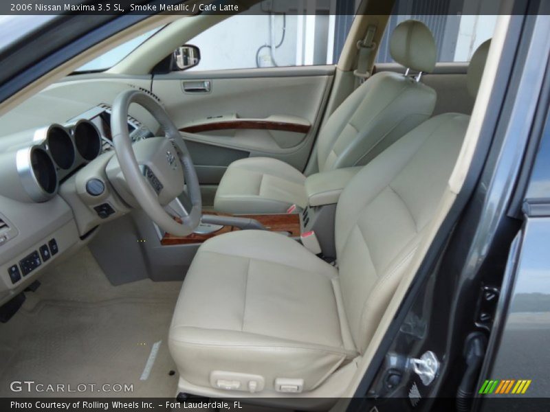  2006 Maxima 3.5 SL Cafe Latte Interior