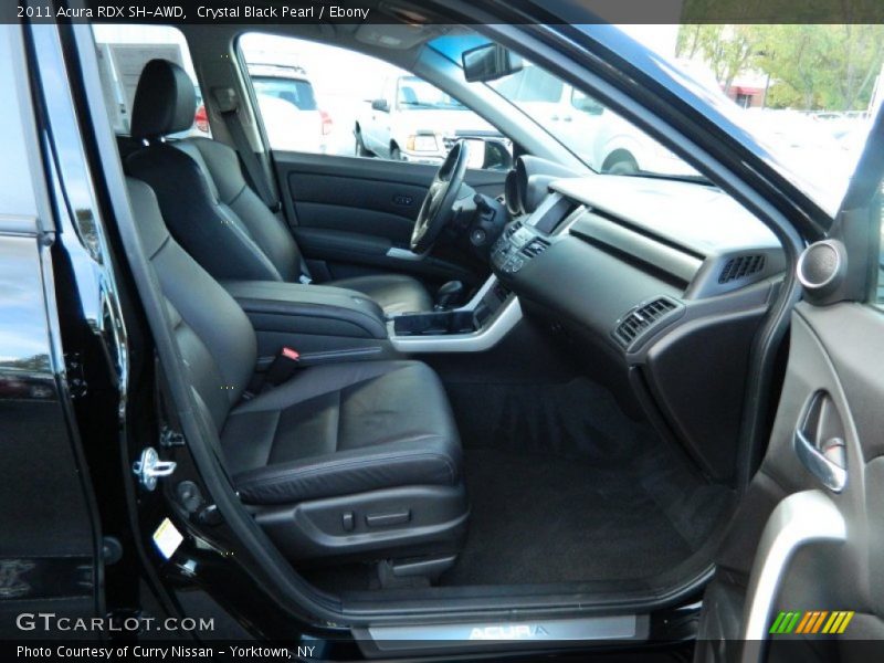 Crystal Black Pearl / Ebony 2011 Acura RDX SH-AWD