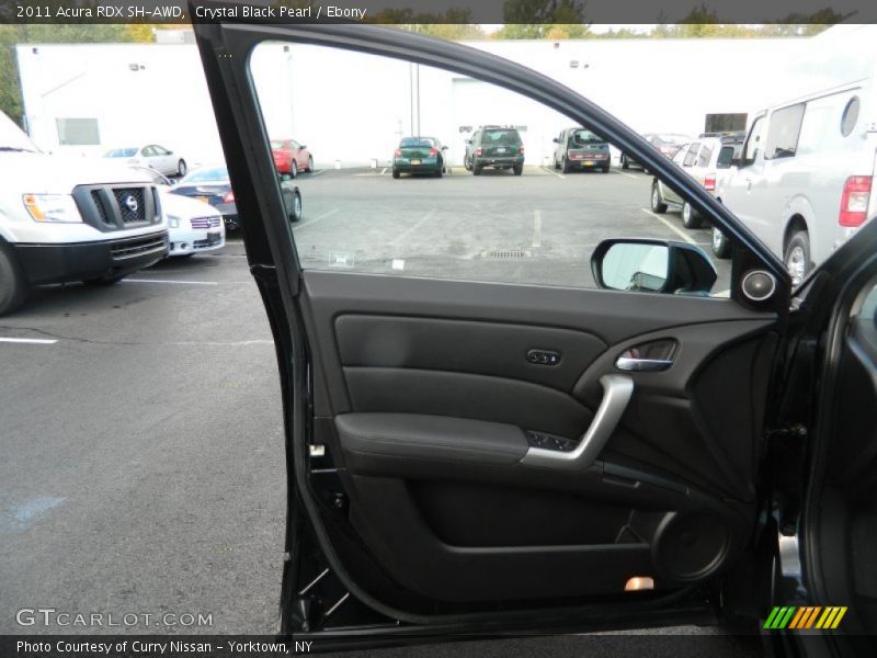 Crystal Black Pearl / Ebony 2011 Acura RDX SH-AWD