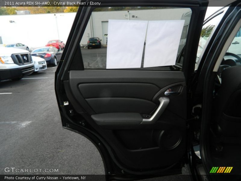 Crystal Black Pearl / Ebony 2011 Acura RDX SH-AWD