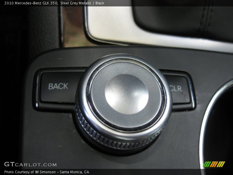Steel Grey Metallic / Black 2010 Mercedes-Benz GLK 350