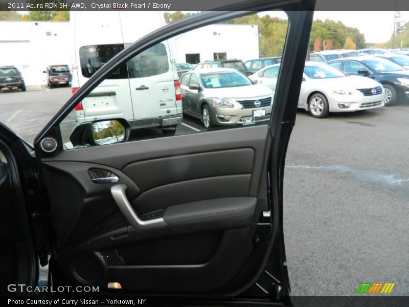 Crystal Black Pearl / Ebony 2011 Acura RDX SH-AWD