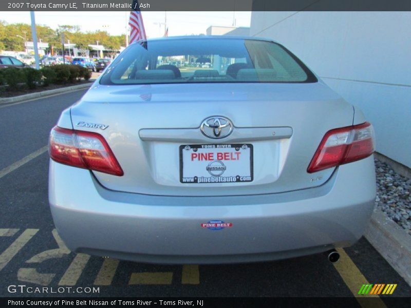 Titanium Metallic / Ash 2007 Toyota Camry LE