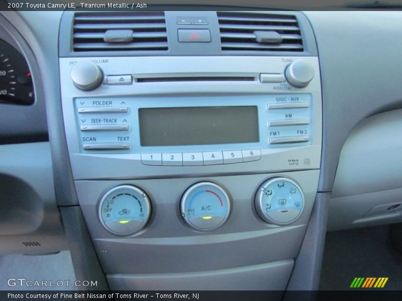 Titanium Metallic / Ash 2007 Toyota Camry LE