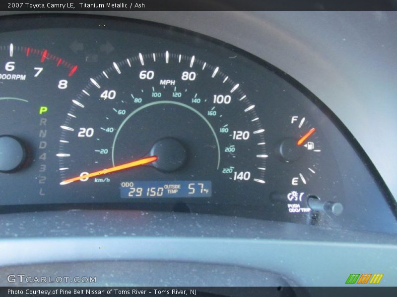 Titanium Metallic / Ash 2007 Toyota Camry LE