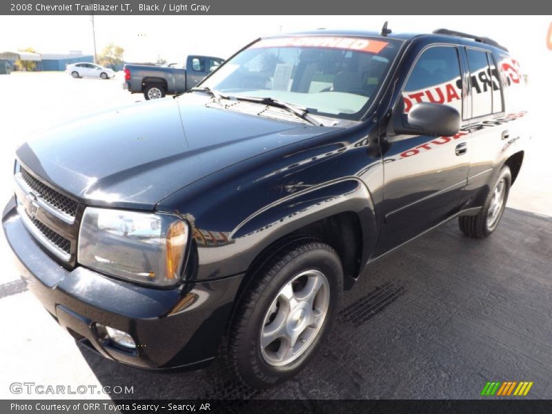 Black / Light Gray 2008 Chevrolet TrailBlazer LT