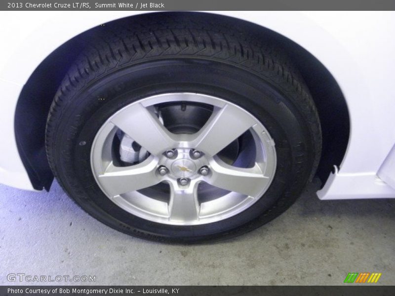 Summit White / Jet Black 2013 Chevrolet Cruze LT/RS