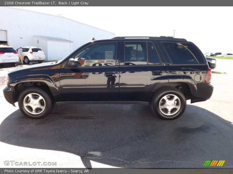 Black / Light Gray 2008 Chevrolet TrailBlazer LT