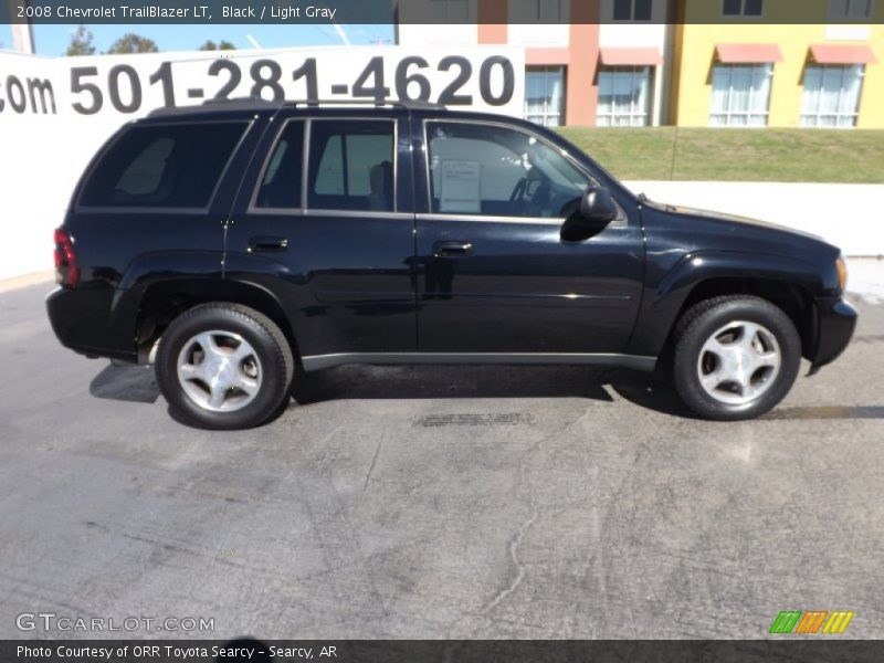 Black / Light Gray 2008 Chevrolet TrailBlazer LT
