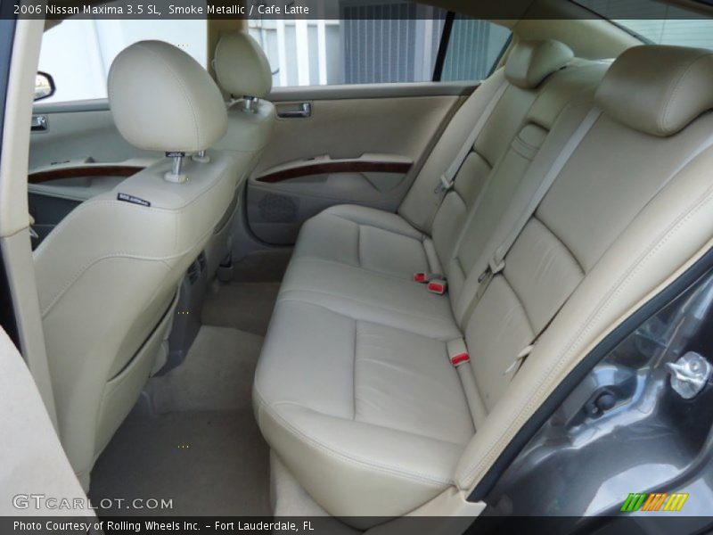 Rear Seat of 2006 Maxima 3.5 SL