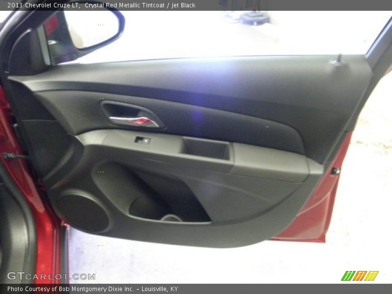 Crystal Red Metallic Tintcoat / Jet Black 2013 Chevrolet Cruze LT