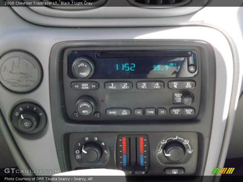Black / Light Gray 2008 Chevrolet TrailBlazer LT