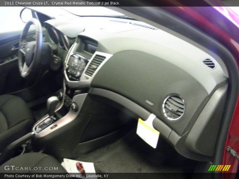Crystal Red Metallic Tintcoat / Jet Black 2013 Chevrolet Cruze LT