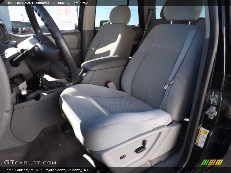Black / Light Gray 2008 Chevrolet TrailBlazer LT