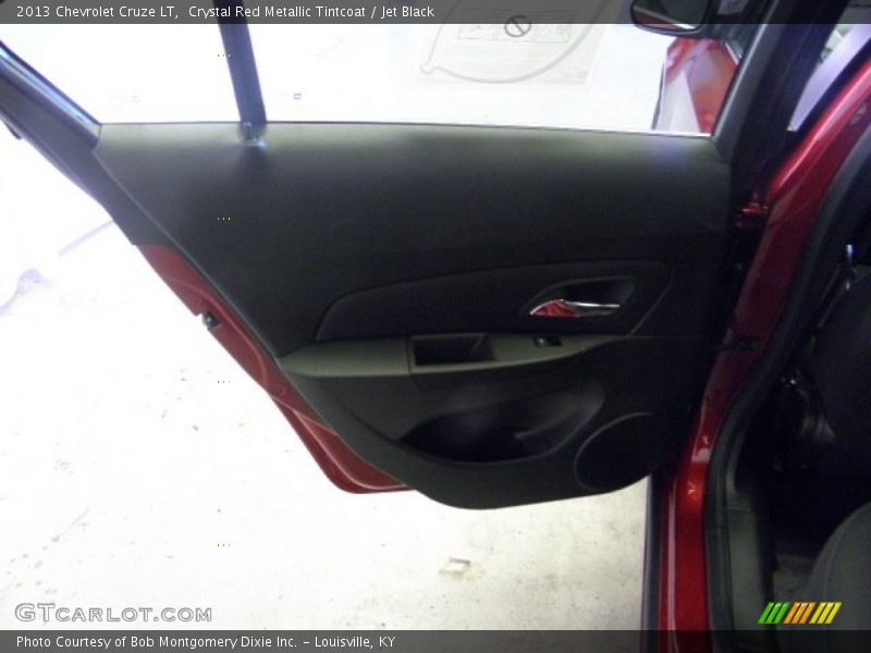 Crystal Red Metallic Tintcoat / Jet Black 2013 Chevrolet Cruze LT