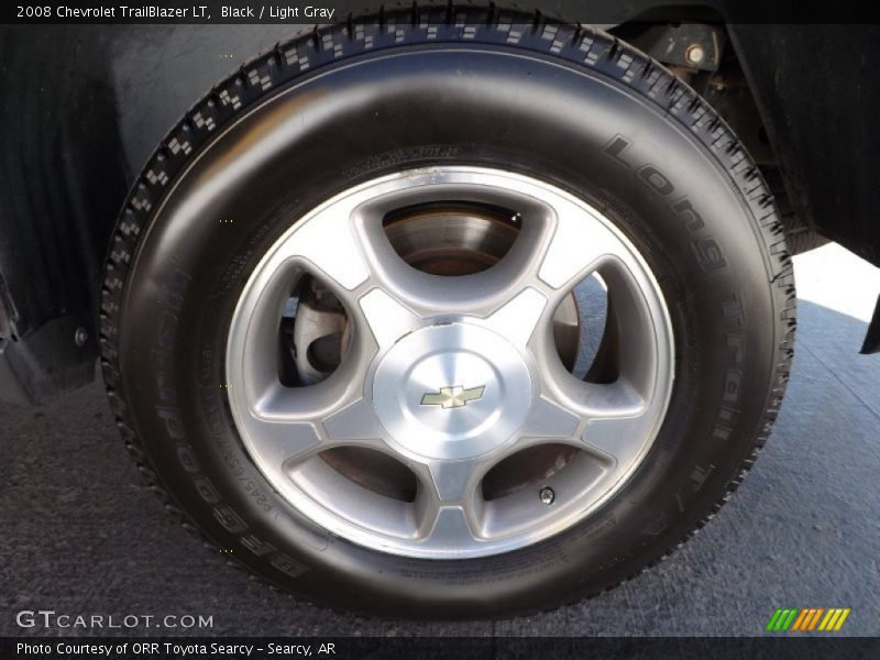Black / Light Gray 2008 Chevrolet TrailBlazer LT