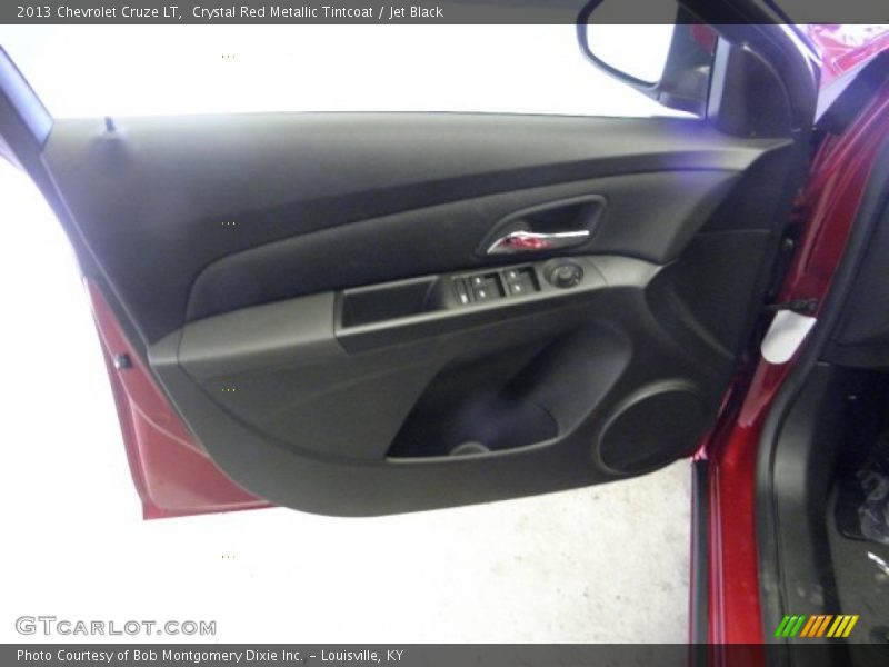 Crystal Red Metallic Tintcoat / Jet Black 2013 Chevrolet Cruze LT