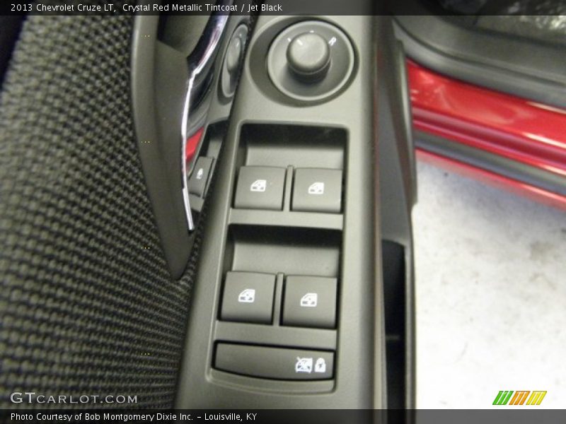 Crystal Red Metallic Tintcoat / Jet Black 2013 Chevrolet Cruze LT