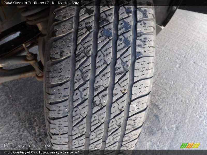 Black / Light Gray 2008 Chevrolet TrailBlazer LT