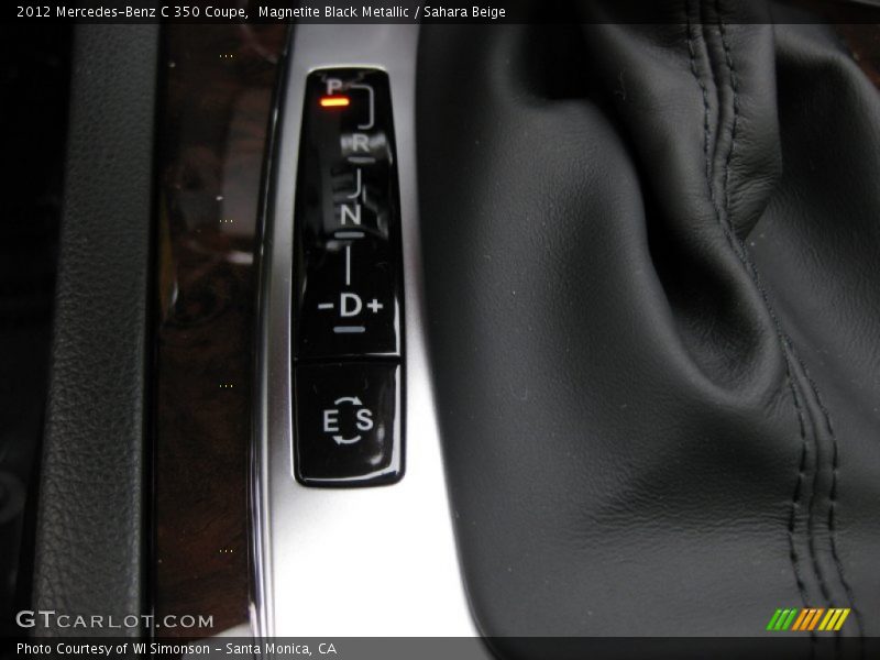Magnetite Black Metallic / Sahara Beige 2012 Mercedes-Benz C 350 Coupe