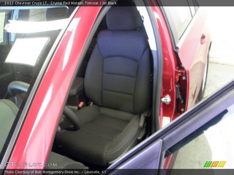 Crystal Red Metallic Tintcoat / Jet Black 2013 Chevrolet Cruze LT