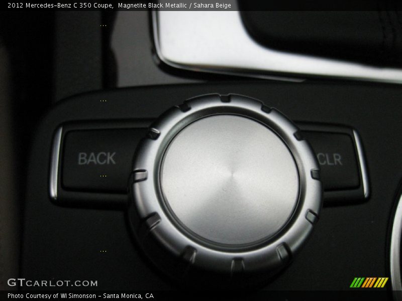 Magnetite Black Metallic / Sahara Beige 2012 Mercedes-Benz C 350 Coupe