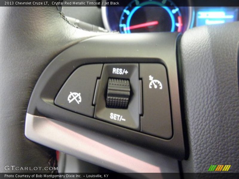 Crystal Red Metallic Tintcoat / Jet Black 2013 Chevrolet Cruze LT