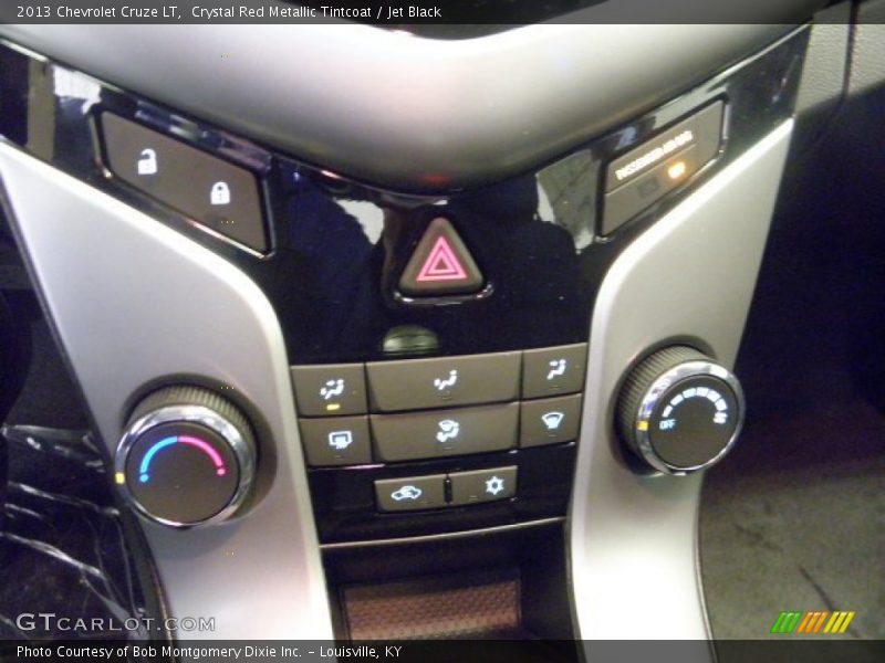 Crystal Red Metallic Tintcoat / Jet Black 2013 Chevrolet Cruze LT
