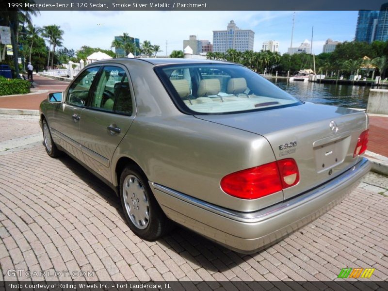 Smoke Silver Metallic / Parchment 1999 Mercedes-Benz E 320 Sedan